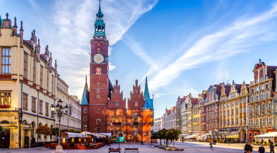 Principais opções de aluguel de carros em Breslávia